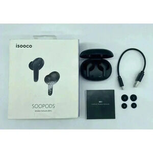 Wireless Earbuds Bluetooth Headphones Ear Buds‎ LED Power Display Charging Case